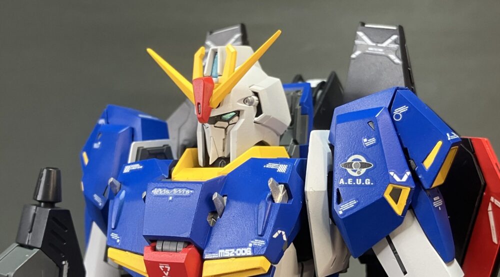 MG ゼータガンダム Ver.Ka全塗装完成レビュー